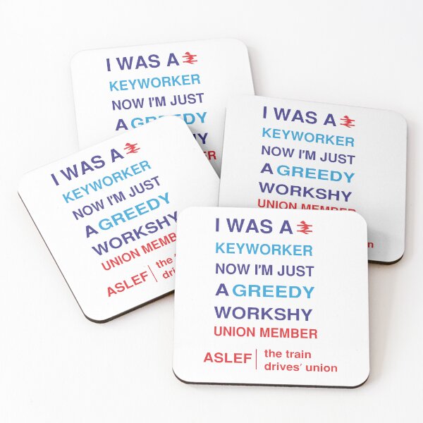 Item preview, i was a keyworker now i'm just a greedy workshy union member Essential T-Shirt designed and sold by bader571shop.