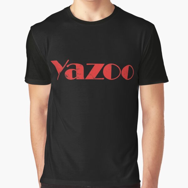 Yazoo distressed logo Graphic T-Shirt