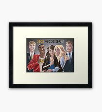 30 Rock Framed Print