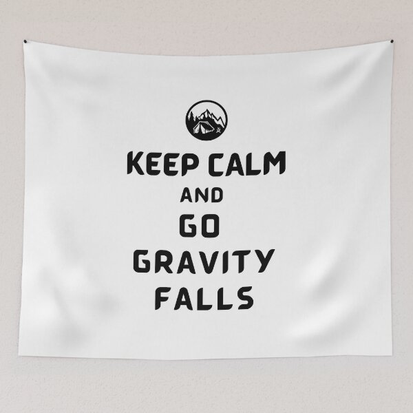 Item preview, Keep Calm And Go Camp Gravity Falls designed and sold by letsgoh.