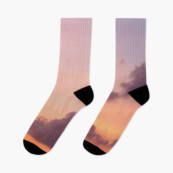 Item preview, Beautiful dark purple and orange summer sky on Sunday afternoon  designed and sold by Durgaa D.