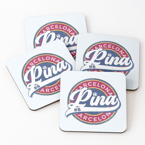 Item preview, Pina #6 Barcelona Femeni Soccer Badge (Round) designed and sold by Numero14.