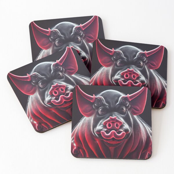 Item preview, Satan in the form of a demonic pig resembling a monster designed and sold by ART NeuroSmARTxx.