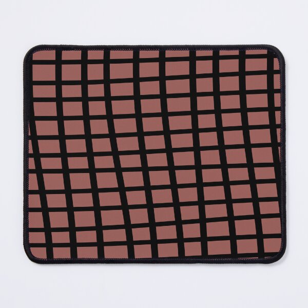 Item preview, Red Black Wavy Grid Pattern Pairs Graham and Brown 2023 COTY Alizarin designed and sold by ColorOfTheYears.