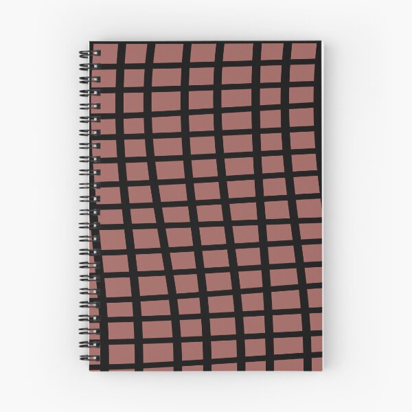 Item preview, Red Black Wavy Grid Pattern Pairs Graham and Brown 2023 COTY Alizarin designed and sold by ColorOfTheYears.