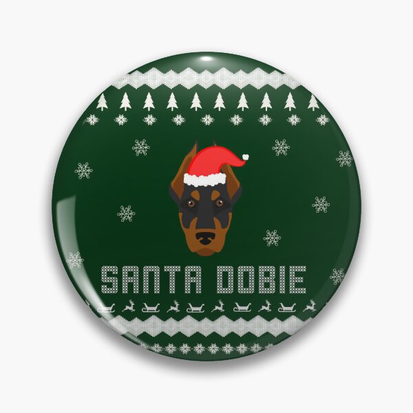 Item preview, Santa Dobie - Doberman Christmas Sweater Xmas Doberman Christmas Gift Doberman Ugly Jumper Holiday Gift Doberman designed and sold by ALLURE-minimal.