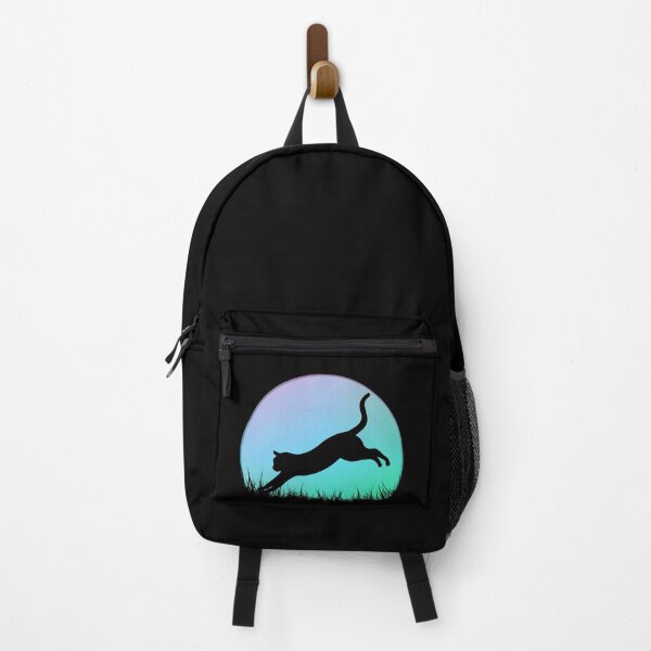 Item preview, Cute Black Cat Watching Sunset designed and sold by knapst.
