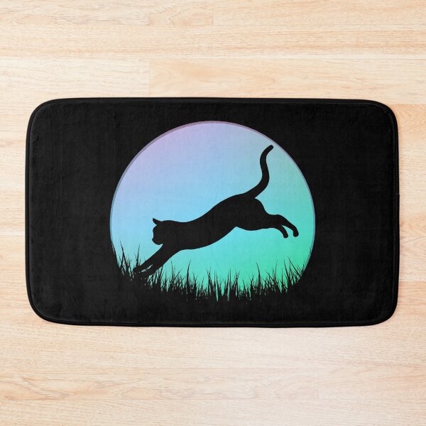 Item preview, Cute Black Cat Watching Sunset designed and sold by knapst.
