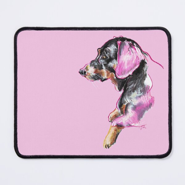 Item preview, Dachshund à la Pink designed and sold by douglasrickard.