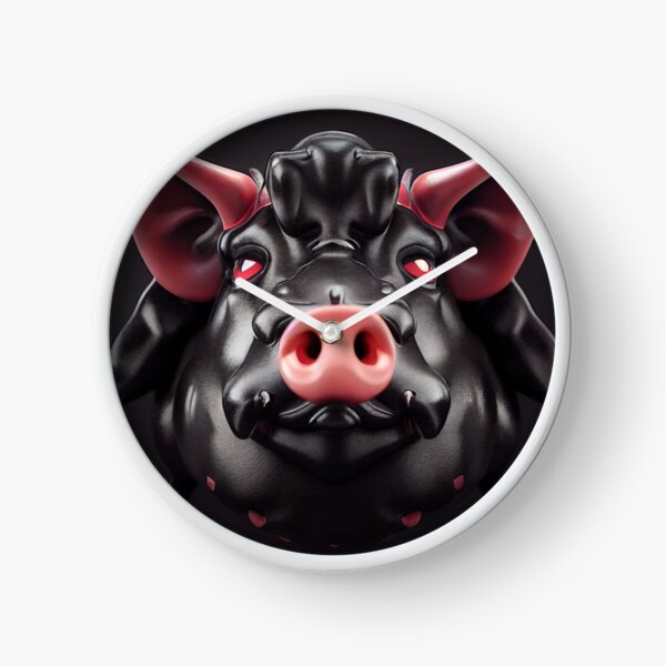 Item preview, Satan in the form of a demonic pig resembling a monster designed and sold by ART NeuroSmARTxx.