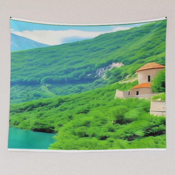 Item preview, North Macedonia nature ai art designed and sold by Mirex88.