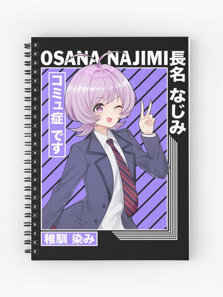 osana najimi - Komi Can't Communicate Spiral Notebook for Sale by  ShopMello