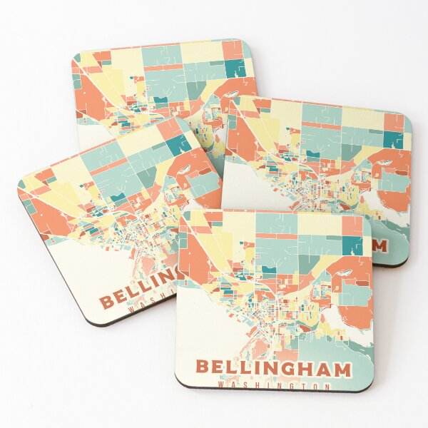 Artikelvorschau, Bellingham Washington US map entworfen und verkauft von chrlalexandru.