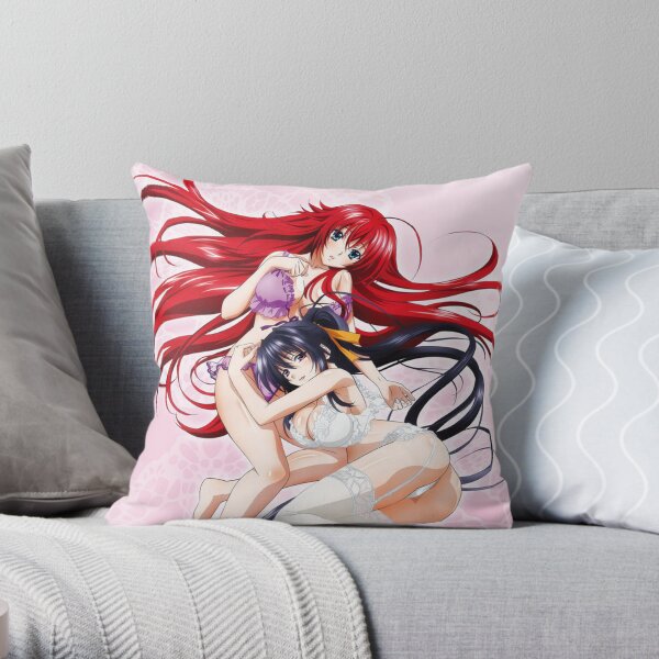 Akeno and Rias, High School DxD Throw Pillow