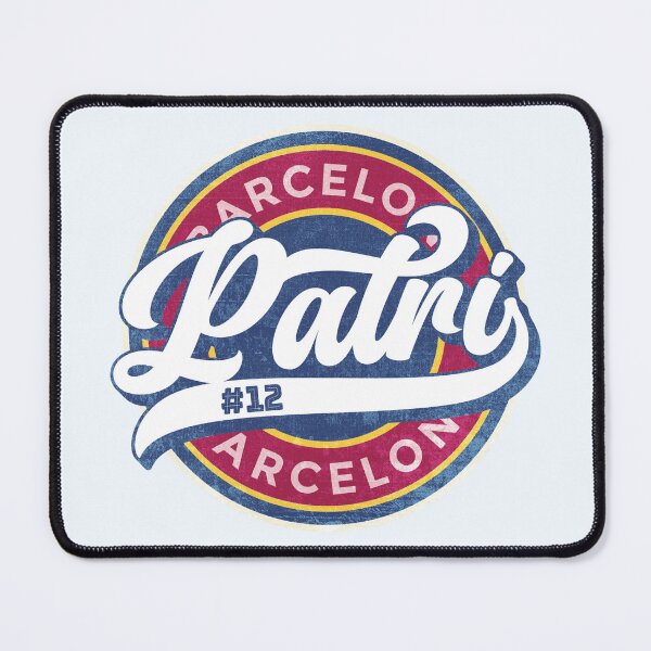 Item preview, Patri #12Barcelona Femeni Soccer Badge (Round) designed and sold by Numero14.