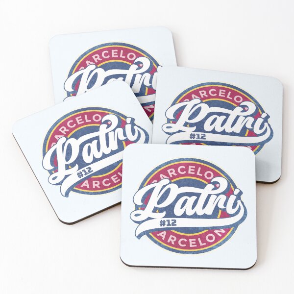 Item preview, Patri #12Barcelona Femeni Soccer Badge (Round) designed and sold by Numero14.