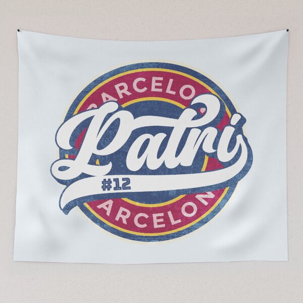Item preview, Patri #12Barcelona Femeni Soccer Badge (Round) designed and sold by Numero14.