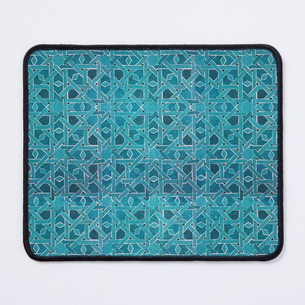 Item preview, Green Blue Moroccan Mosaic Tiles Art, Traditional Moroccan Zellige Mosaic designed and sold by HTS.