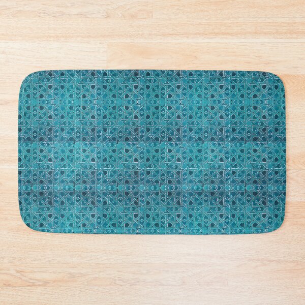 Item preview, Green Blue Moroccan Mosaic Tiles Art, Traditional Moroccan Zellige Mosaic designed and sold by HTS.