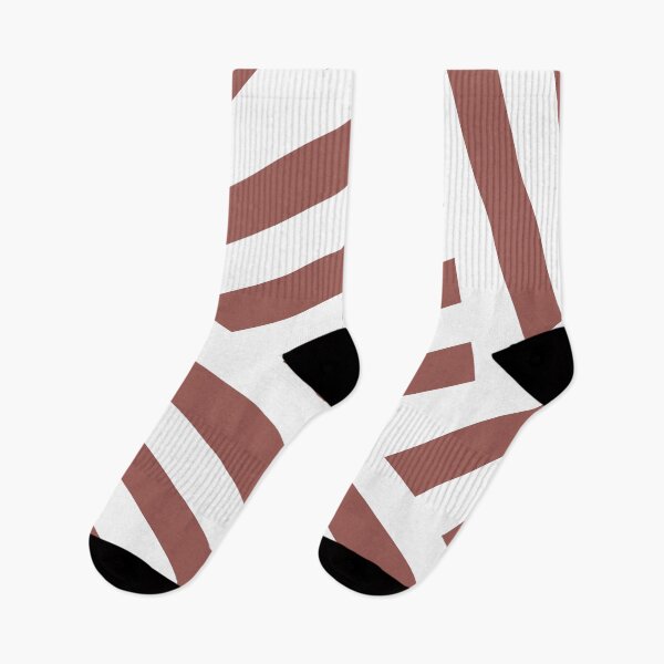 Item preview, Red White Abstract Stripe Pattern Pairs Graham and Brown 2023 COTY Alizarin designed and sold by ColorOfTheYears.