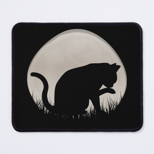Item preview, Cute Black Cat Watching Sunset Essential designed and sold by knapst.