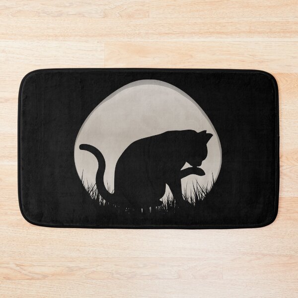 Item preview, Cute Black Cat Watching Sunset Essential designed and sold by knapst.