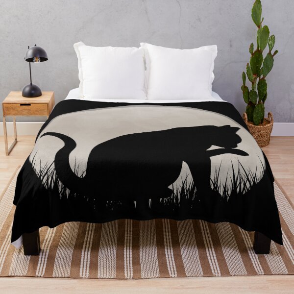 Item preview, Cute Black Cat Watching Sunset Essential designed and sold by knapst.