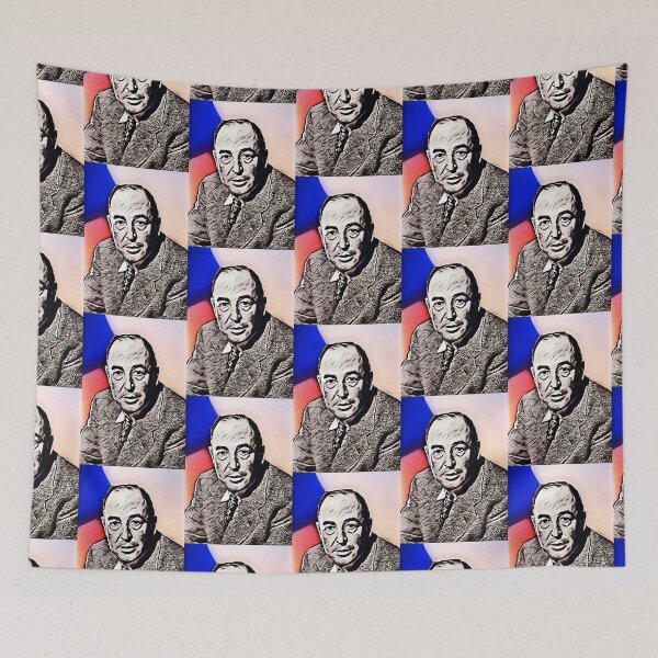 Item preview, CS Lewis Artwork | C. S. Lewis Portrait | C S Lewis Wall Art  designed and sold by Suyogsonar25.