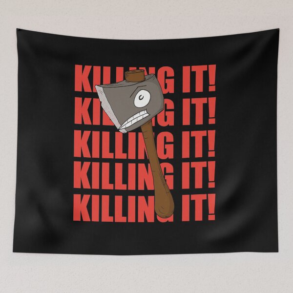 Item preview, I’m Killing it Horror Axe designed and sold by JonnyVsTees.