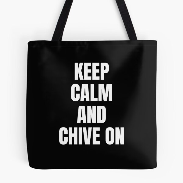 Item preview, Keep calm and chive on designed and sold by Nepaz-Designs.