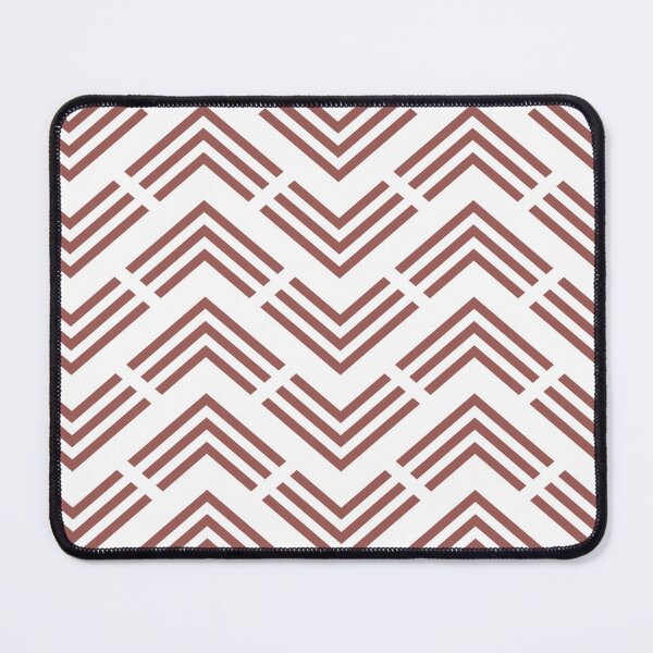 Item preview, Red White Chevron Rhombus Pattern Pairs Graham and Brown 2023 COTY Alizarin designed and sold by ColorOfTheYears.
