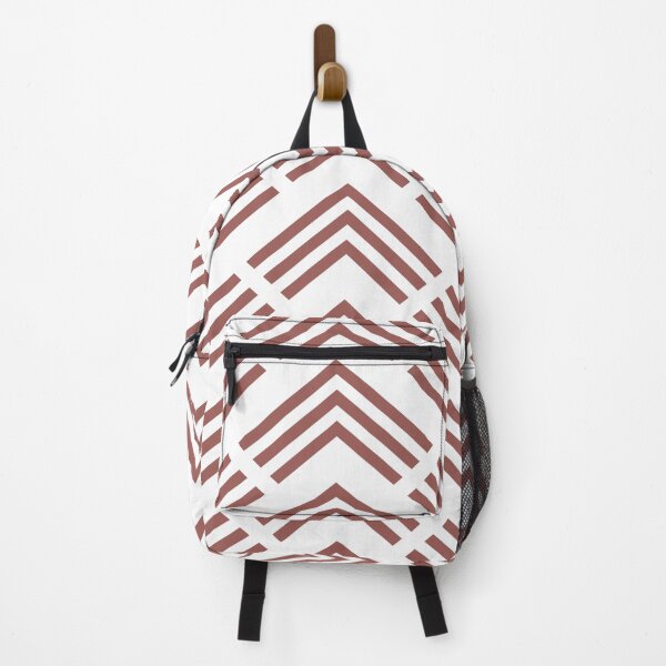 Item preview, Red White Chevron Rhombus Pattern Pairs Graham and Brown 2023 COTY Alizarin designed and sold by ColorOfTheYears.
