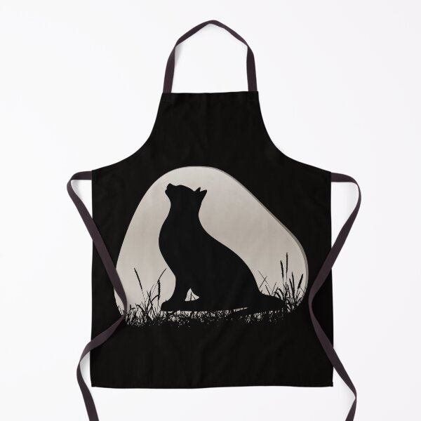 Item preview, Cute Black Cat Watching Sunset designed and sold by knapst.