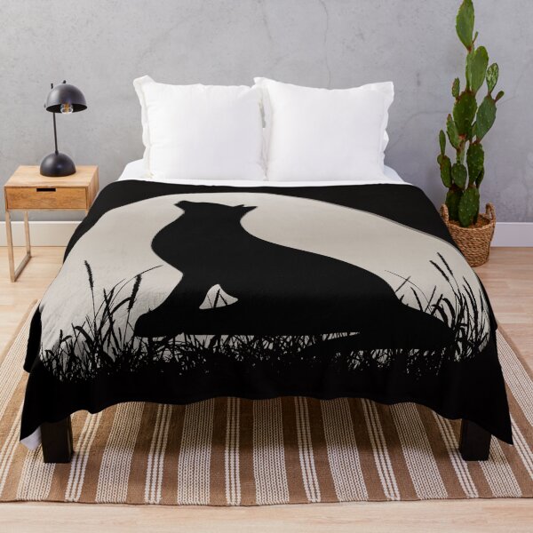 Item preview, Cute Black Cat Watching Sunset designed and sold by knapst.