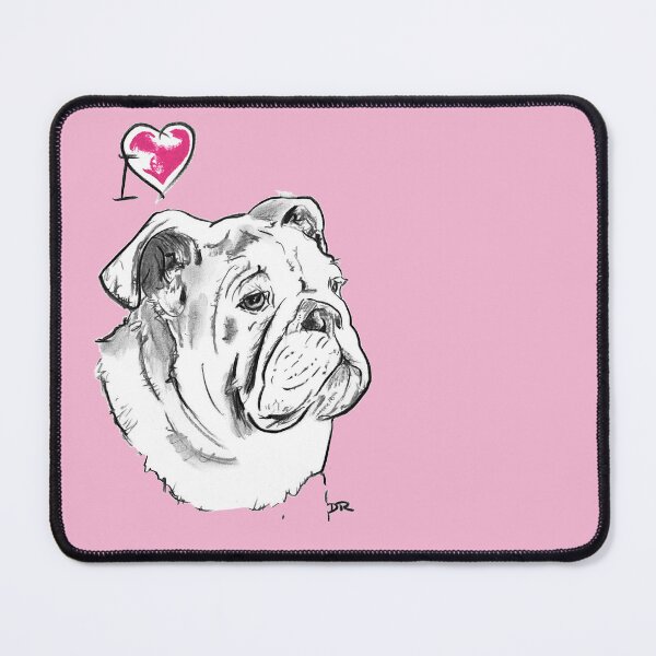 Item preview, I Love My Bulldog designed and sold by douglasrickard.