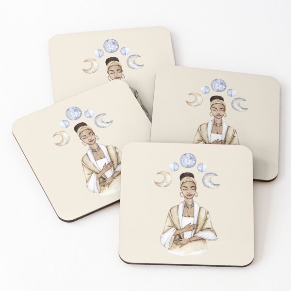 Item preview, Yoga Girl | Meditation | Yoga Illustration designed and sold by InfiniteDemand.