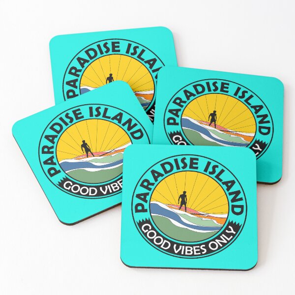 Item preview, Paradise Island, good vibes only. designed and sold by tabykid.