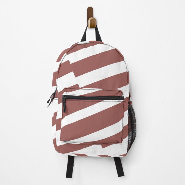 Item preview, Red White Diagonal Offset Stripe Pattern Pairs Graham and Brown 2023 COTY Alizarin designed and sold by ColorOfTheYears.