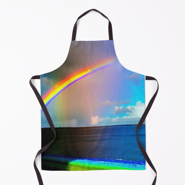 Item preview, rainbow over water designed and sold by OverAltruist.