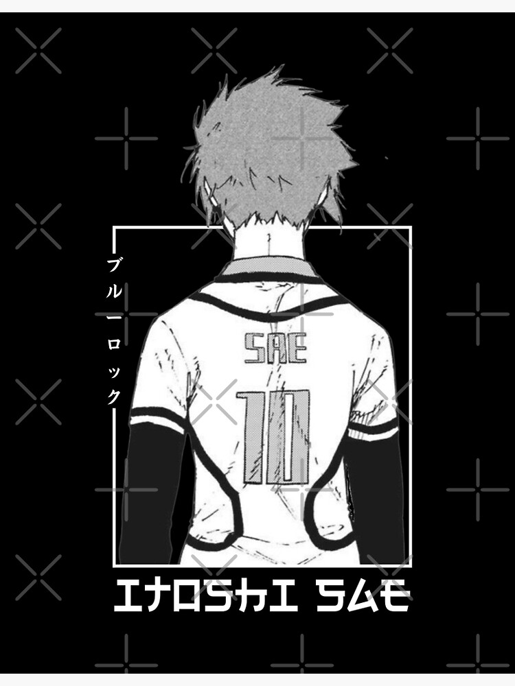 "Itoshi Sae - Blue Lock In Japanese" Poster for Sale by yoku-mieru ...