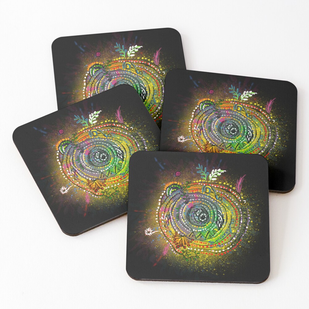 Item preview, Coasters (Set of 4) designed and sold by Nitthawan.