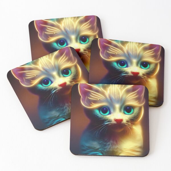 Item preview, Lumina Cat designed and sold by ExosAiArt.