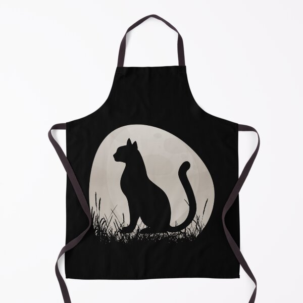 Item preview, Funny Cute Black Cat Watching Sunset designed and sold by knapst.