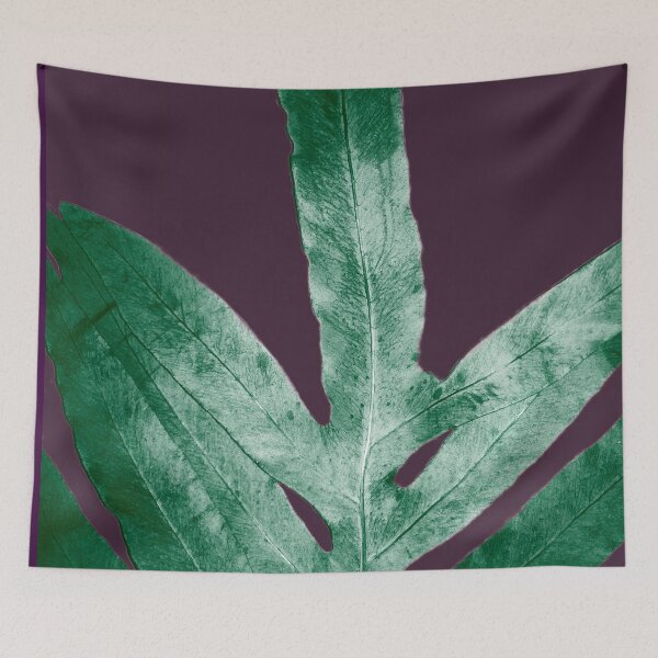 Item preview, Green Fall Fern Purple designed and sold by ANoelleJay.