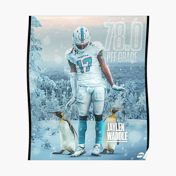 Tyreek Hill Football Edit Tapestries Dolphins - Tyreek Hill - Magnet