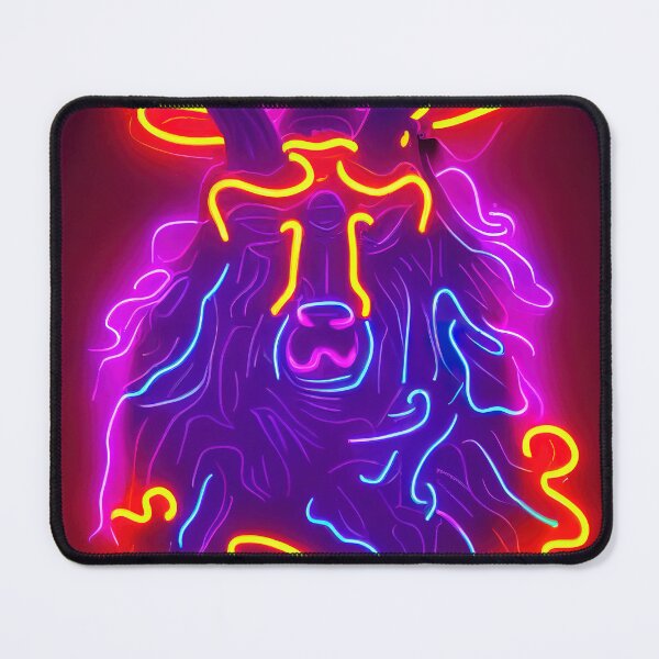 Item preview, Belzebu Halloween neon designed and sold by ComicsFactory.