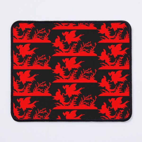Item preview, Fairytale Germany cockfight silhouette red designed and sold by G-M-Designs.