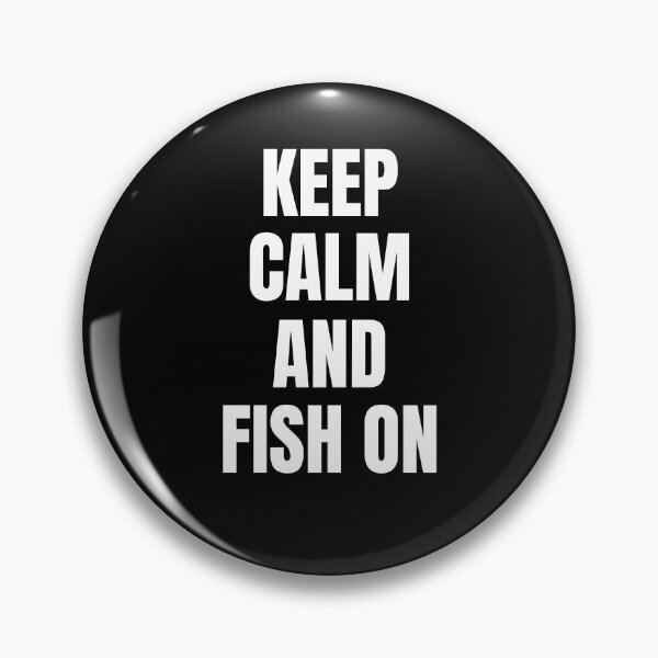 Item preview, Keep calm and fish on designed and sold by Nepaz-Designs.