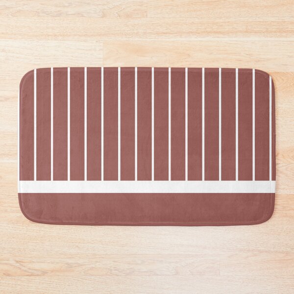 Item preview, Red White Minimal Modern Stripe Pattern Pairs Graham and Brown 2023 COTY Alizarin designed and sold by ColorOfTheYears.