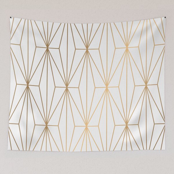 Item preview, Gold Geometric Pattern Illustration designed and sold by Vic Torys ☆.